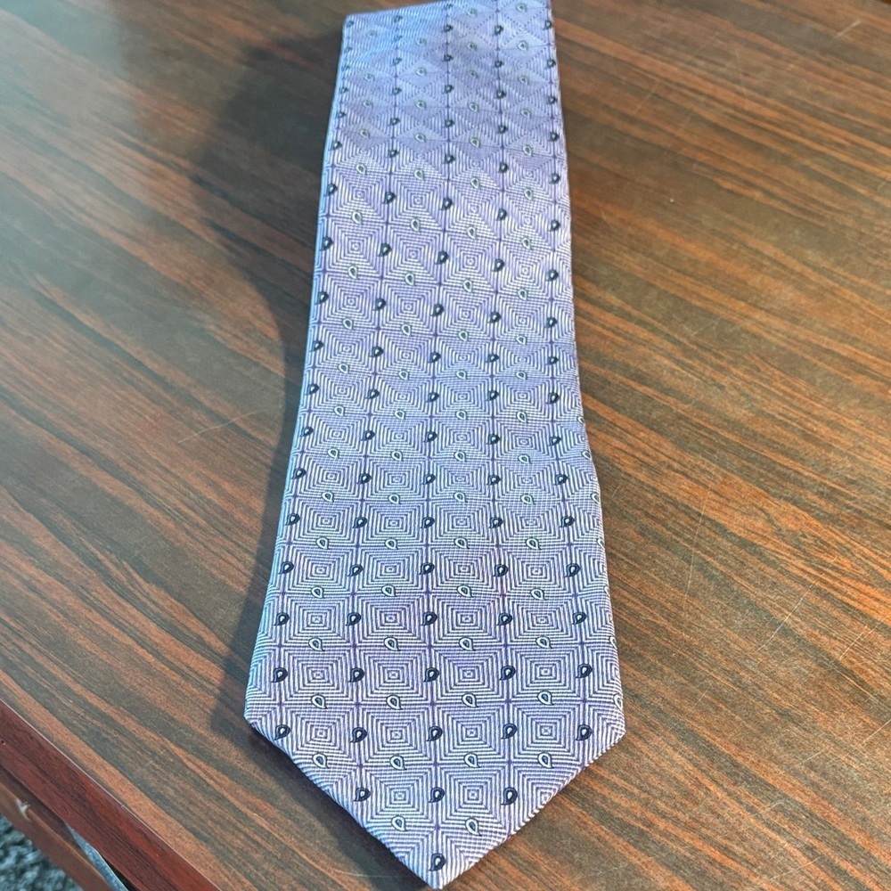 Nautica Geometric Blue Men's Tie